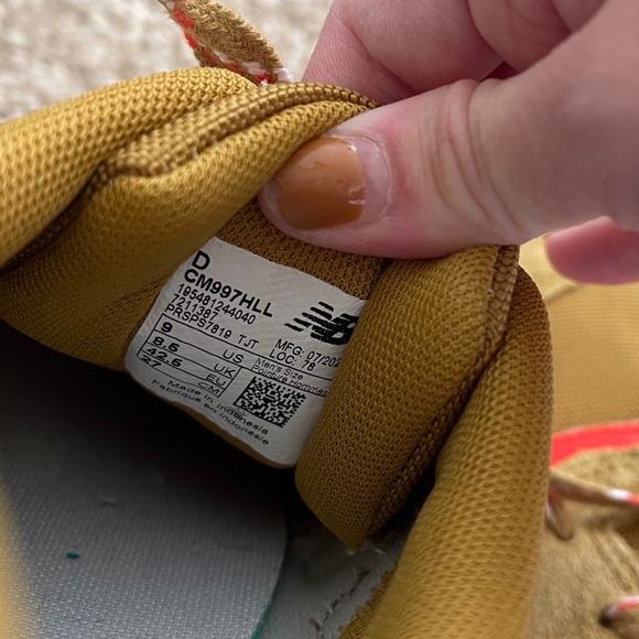 new balance cordura gold moss men shoes - Picture 5 of 5